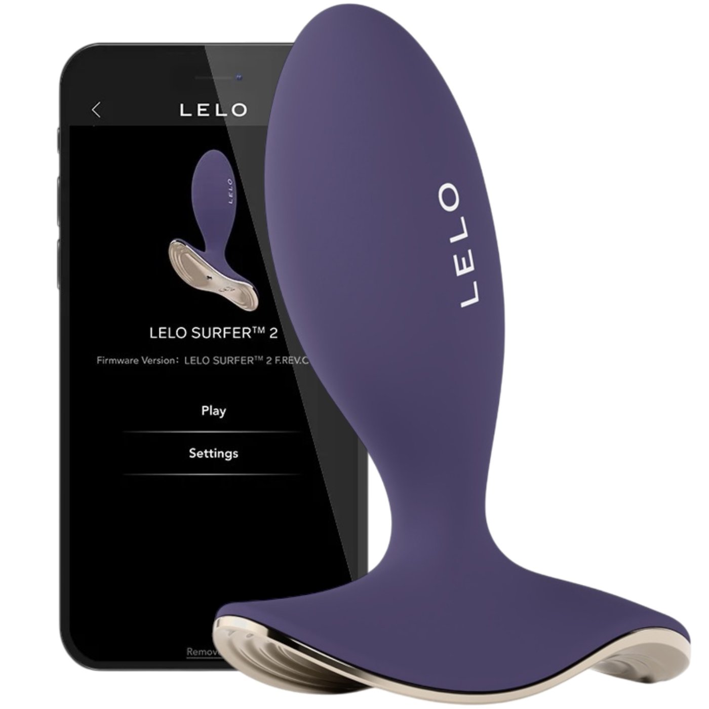 LELO Surfer 2 Unisex App Controlled Vibrating Butt Plug