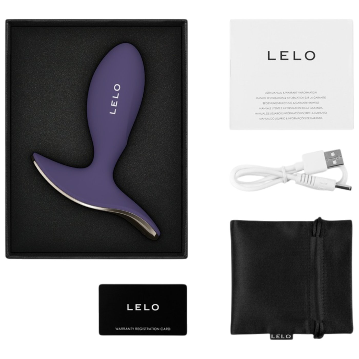 LELO Surfer 2 Unisex App Controlled Vibrating Butt Plug