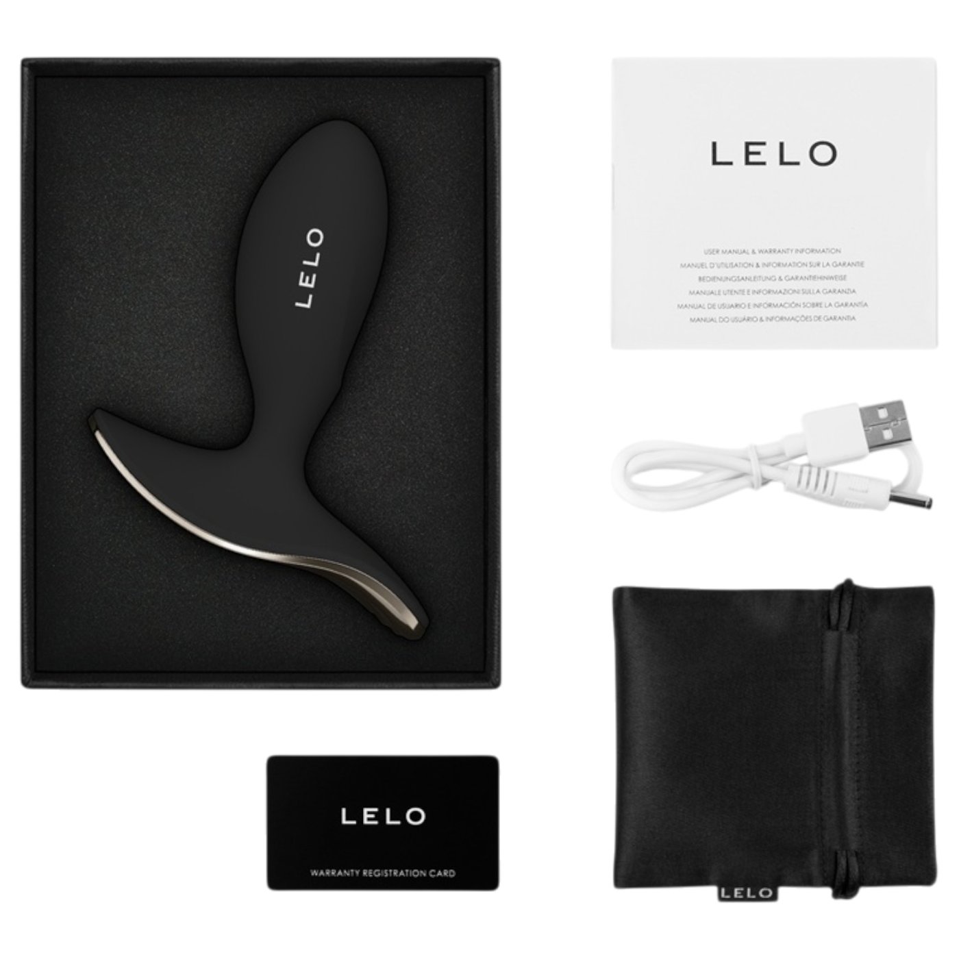 LELO Surfer 2 Unisex App Controlled Vibrating Butt Plug