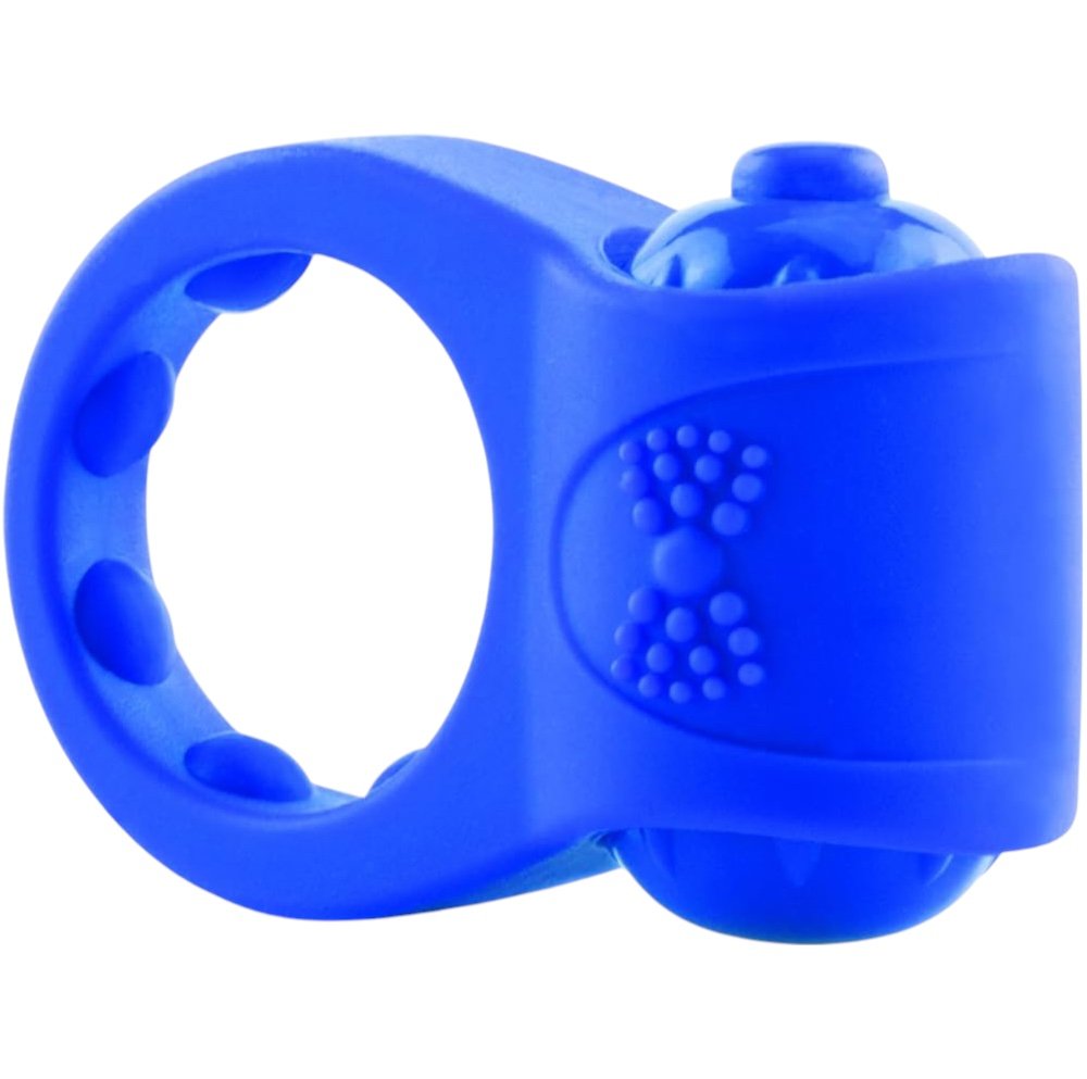 Screaming O PrimO Tux Vibrating Cock Ring Blue