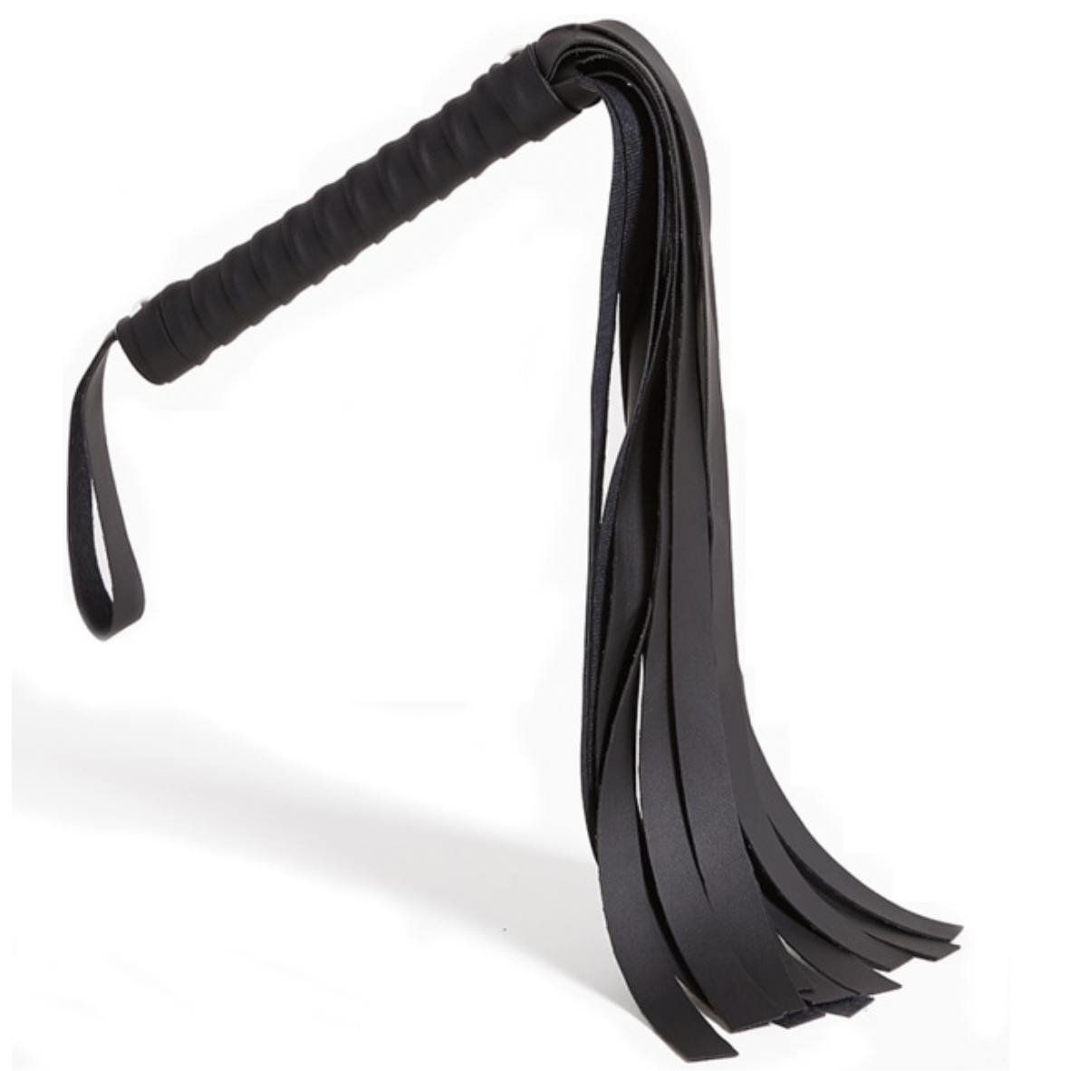 S&amp;M Black Faux Leather Flogger 24 Inch
