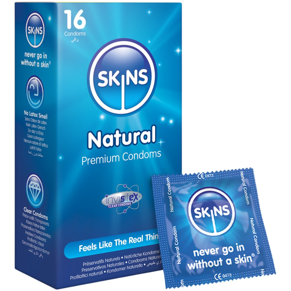 Skins Natural Condoms 16 Pack