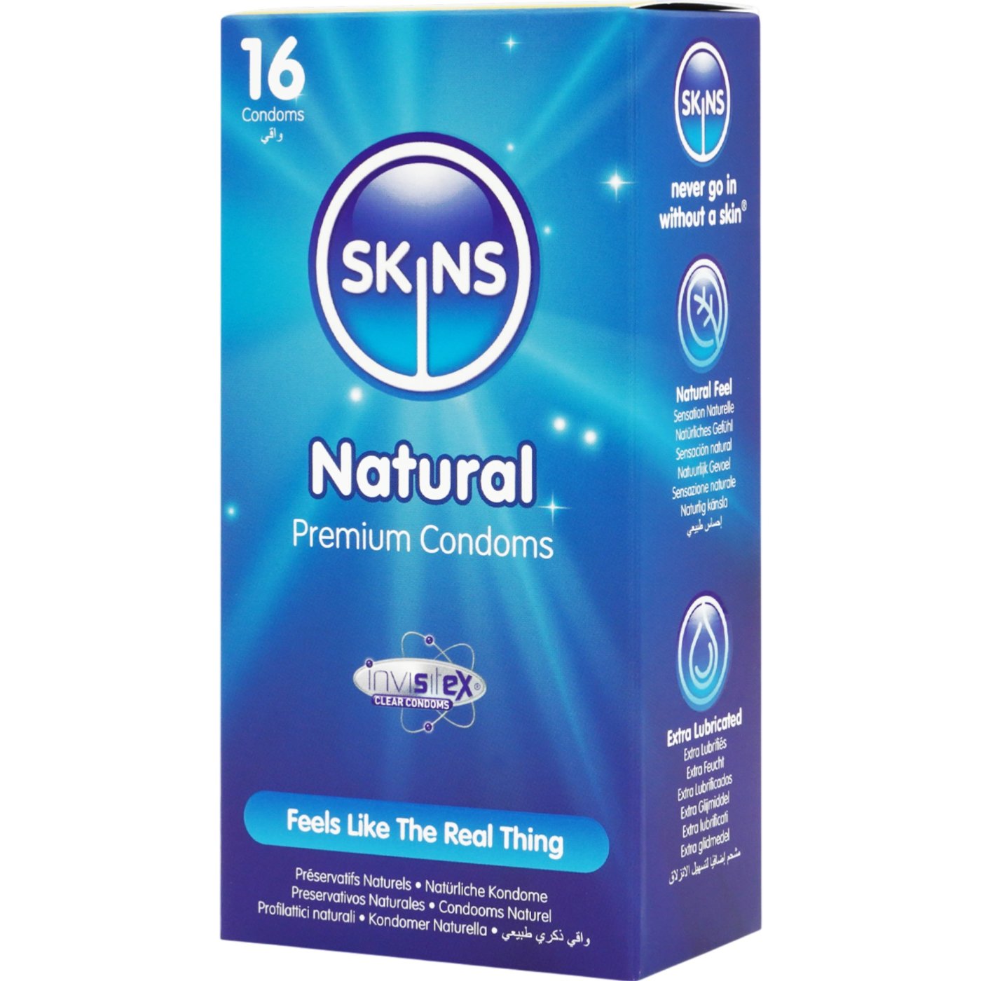 Skins Natural Condoms 16 Pack