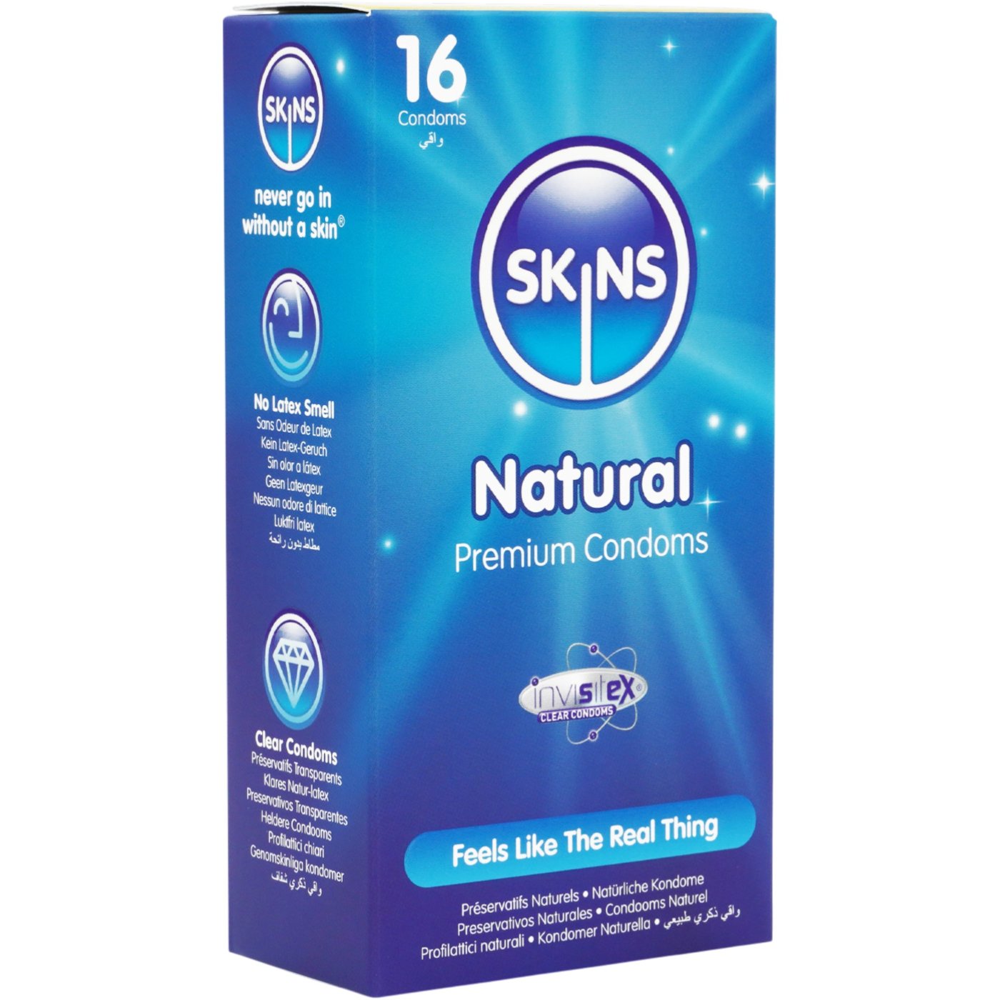 Skins Natural Condoms 16 Pack