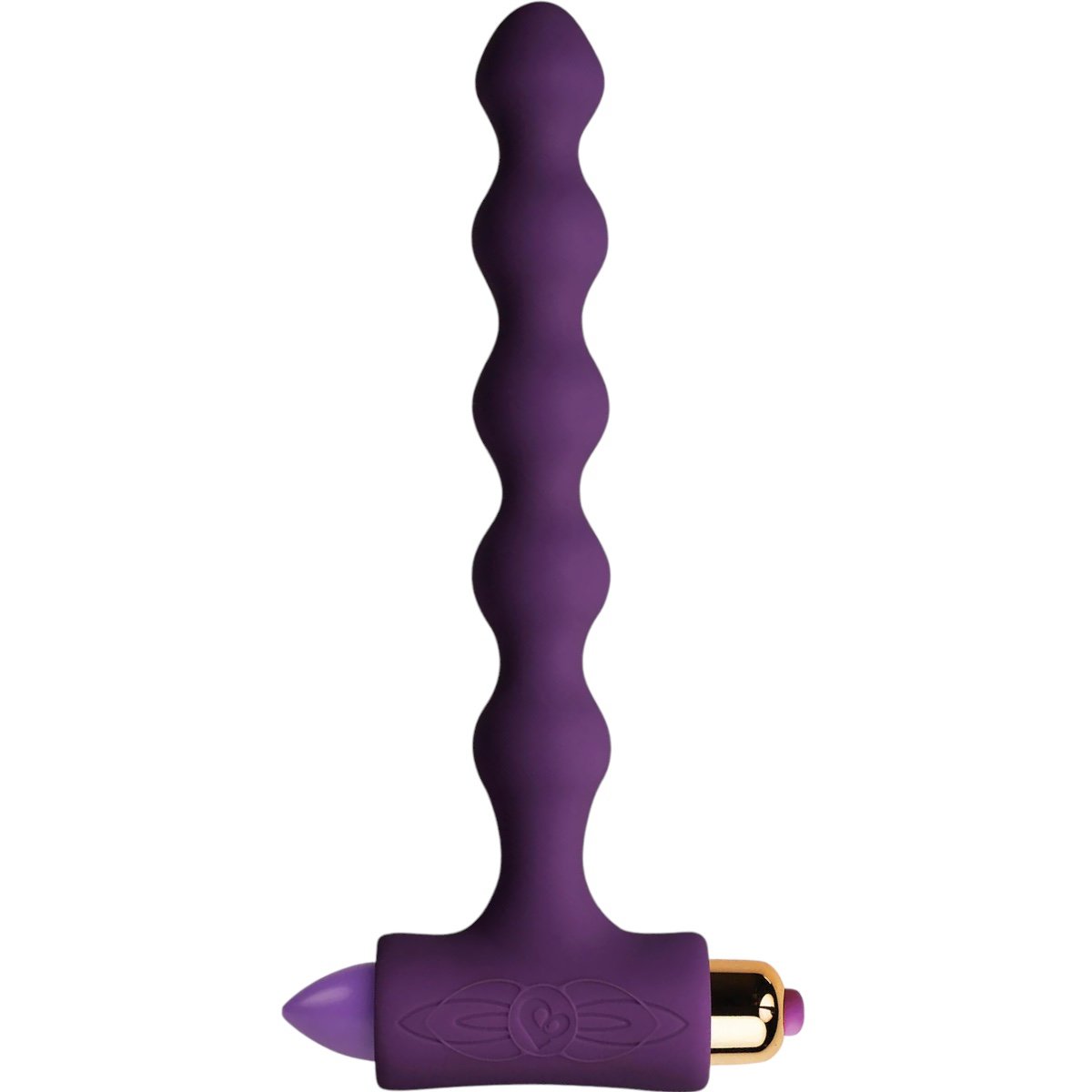 Rocks Off Petite Sensations Pearls Vibrating Anal Beads Purple