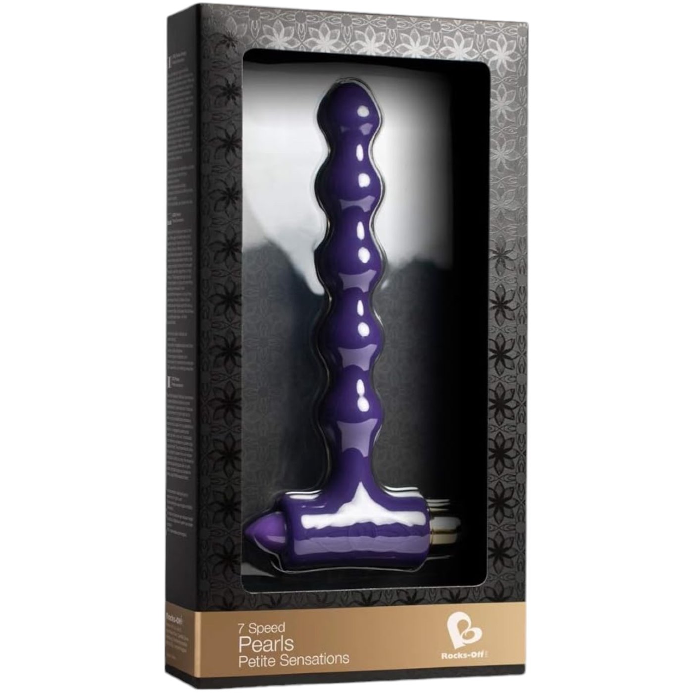 Rocks Off Petite Sensations Pearls Vibrating Anal Beads Purple