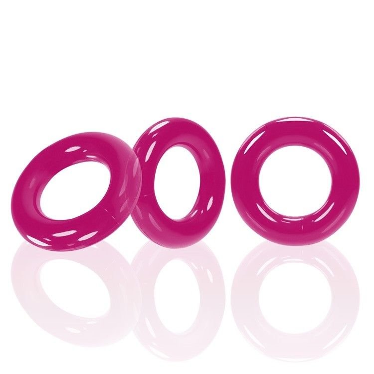 WILLY RINGS 3-Pack Cockrings Hot Pink