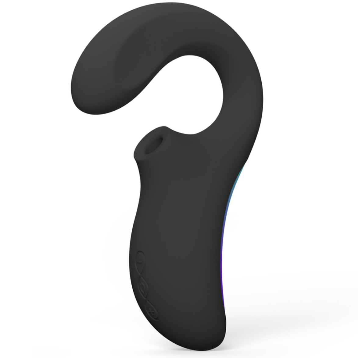 Lelo Enigma Wave Rechargeable G-Spot and Clitoral Vibrator Black