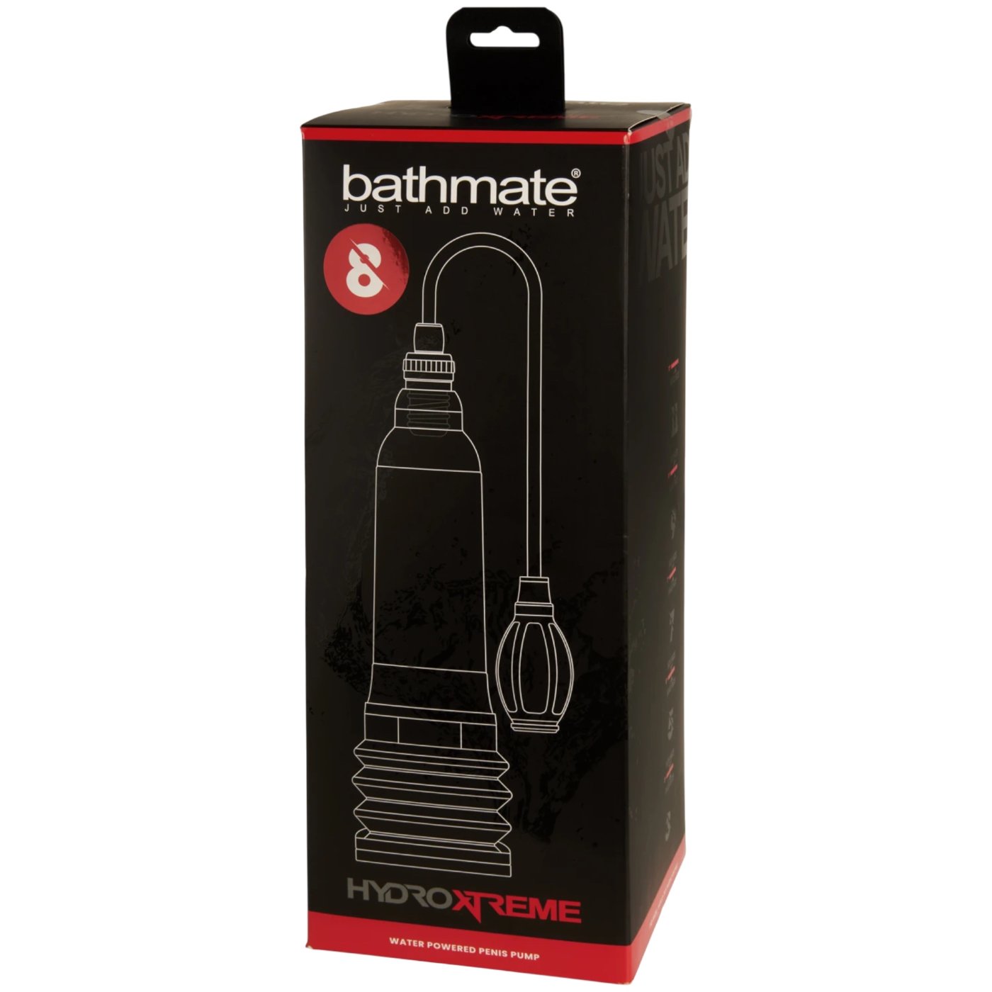Bathmate HydroXtreme8 Penis Pump Clear 6-8 Inches