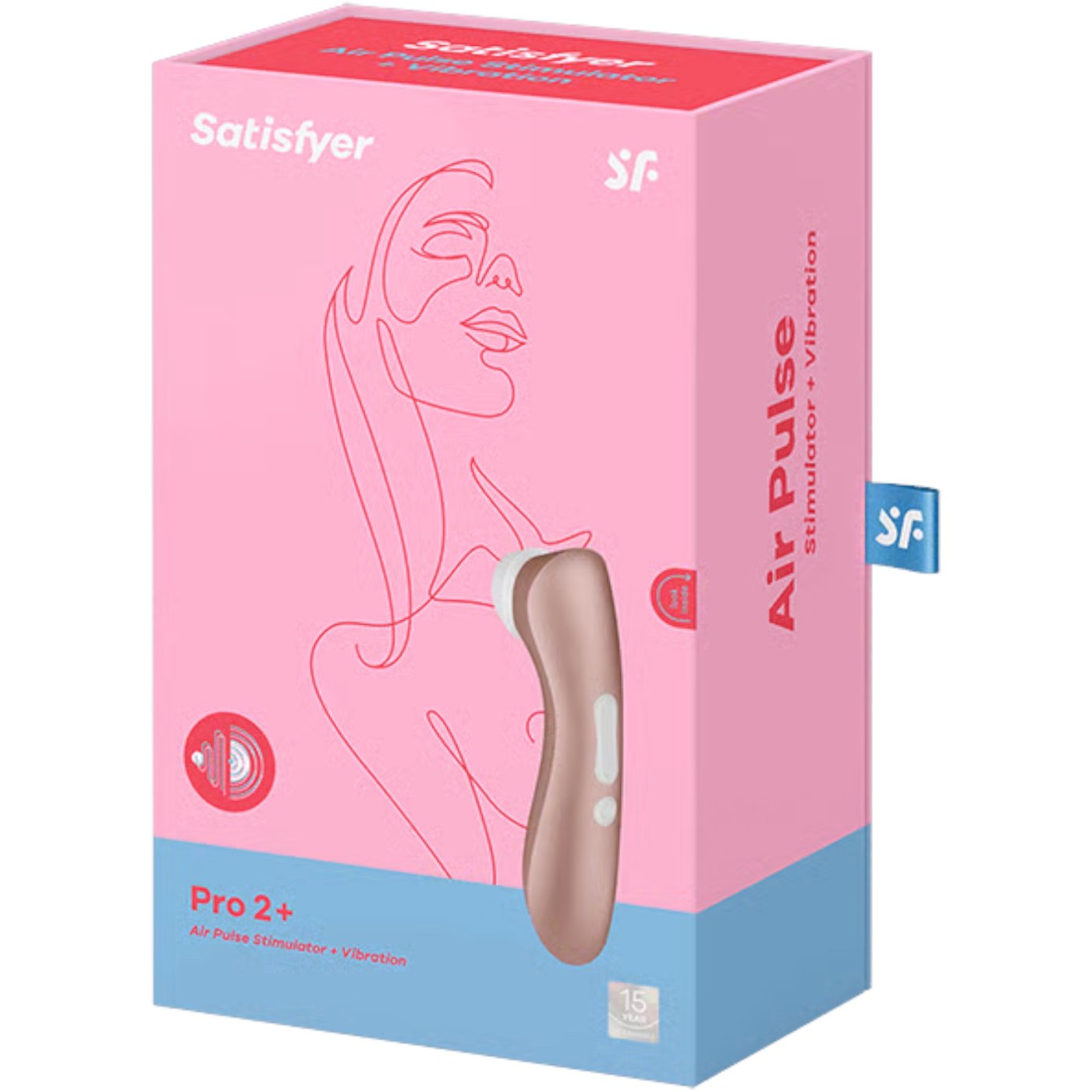 Satisfyer Pro 2+ Next Generation Air Pulse Clitoral Vibrator