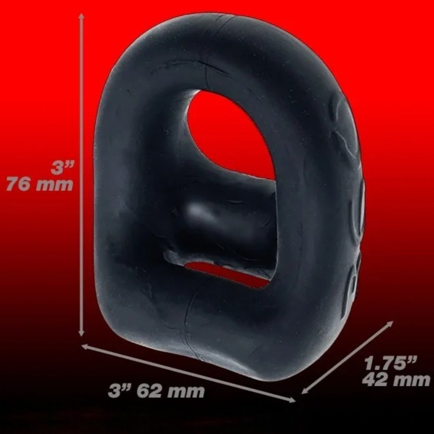 Oxballs 360 Cockring and Ballsling Black