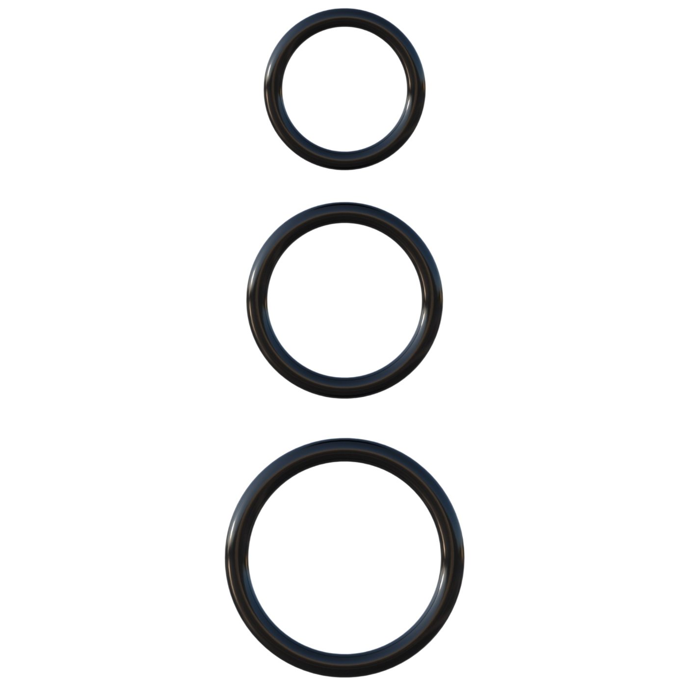 Fantasy C-Ringz Silicone Stamina Cock Ring Set (3 Pack)