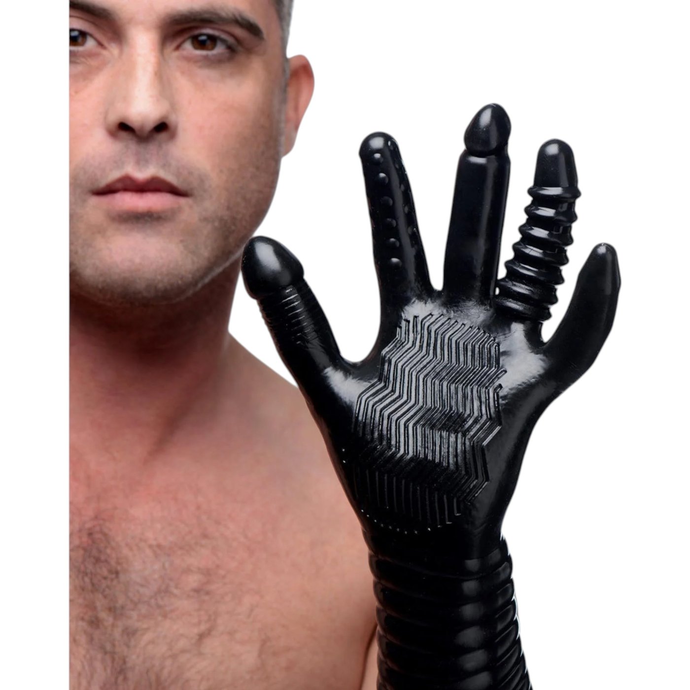 Master Series Pleasure Fister Textured Fisting Glove