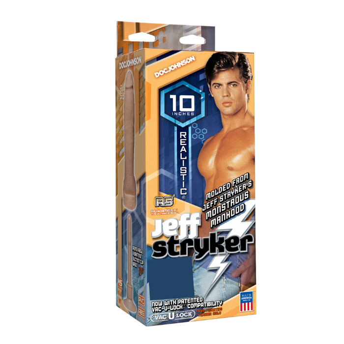 Doc Johnson Jeff Stryker Realistic Moulded Cock Flesh 10in