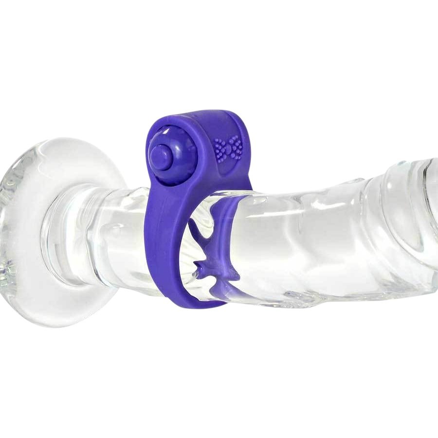 Screaming O PrimO Tux Vibrating Cock Ring Purple