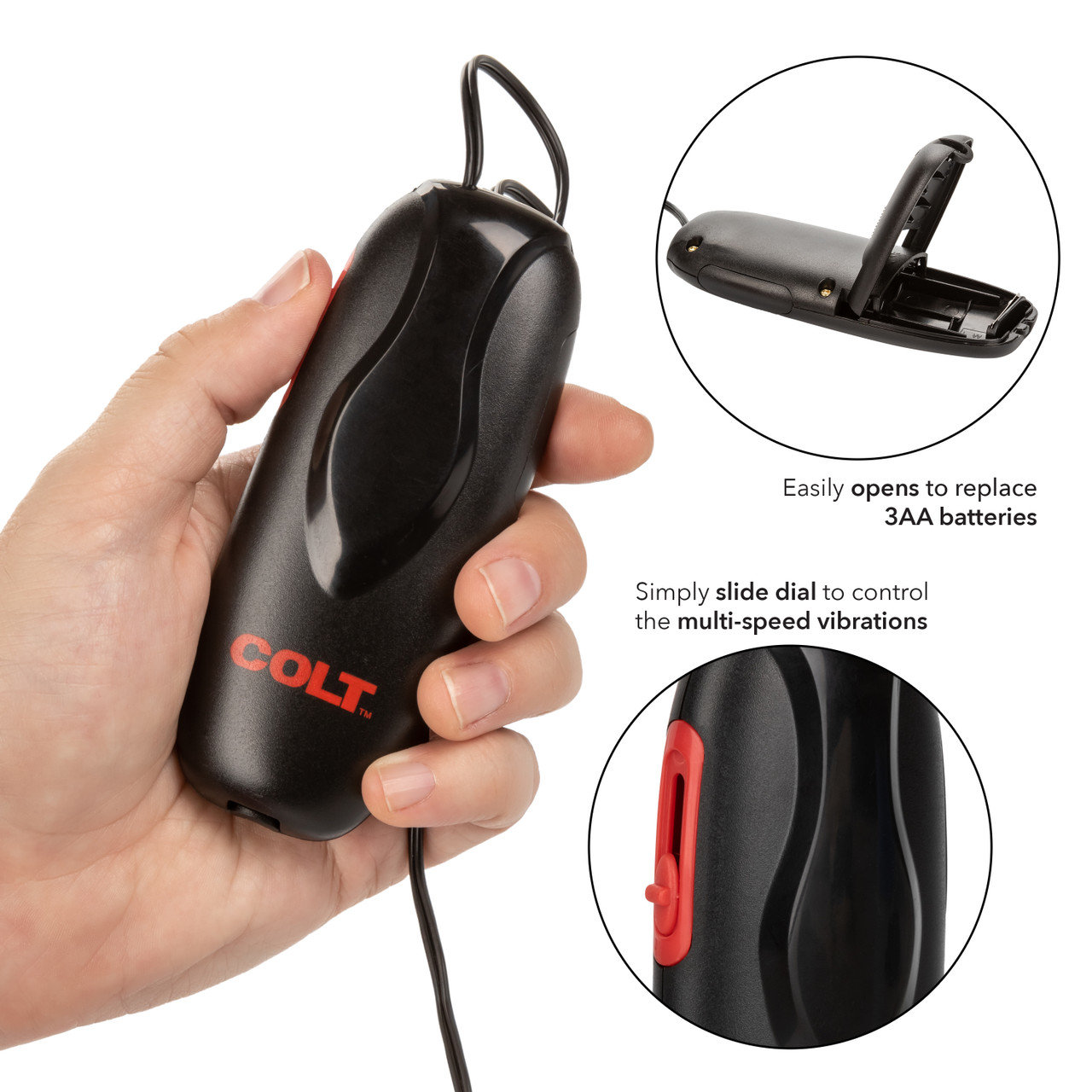 Colt Turbo Power Bullet Egg Vibrator