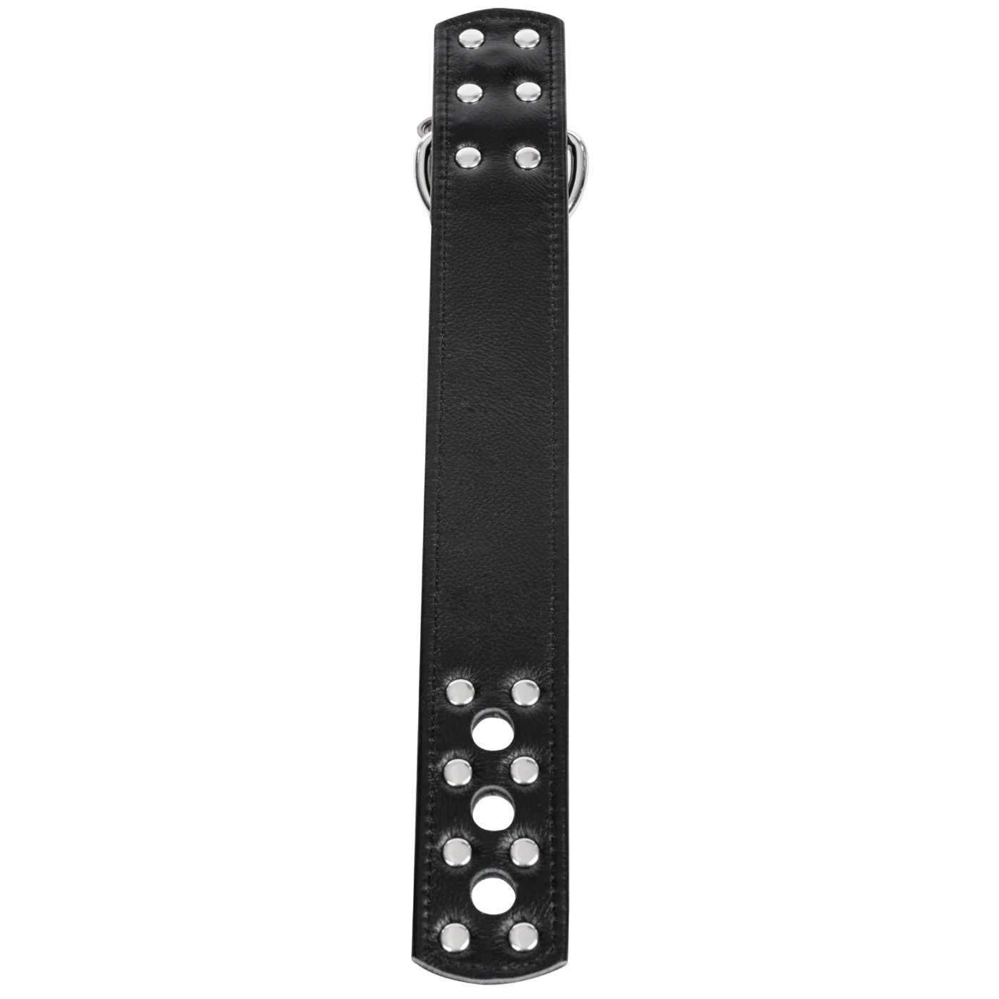 Rimba Locking Leather Wrist Cuffs with Padlocks