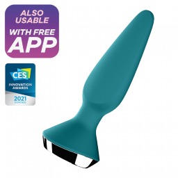 Satisfyer Butt Plug Plug-Ilicious 1 Petrol
