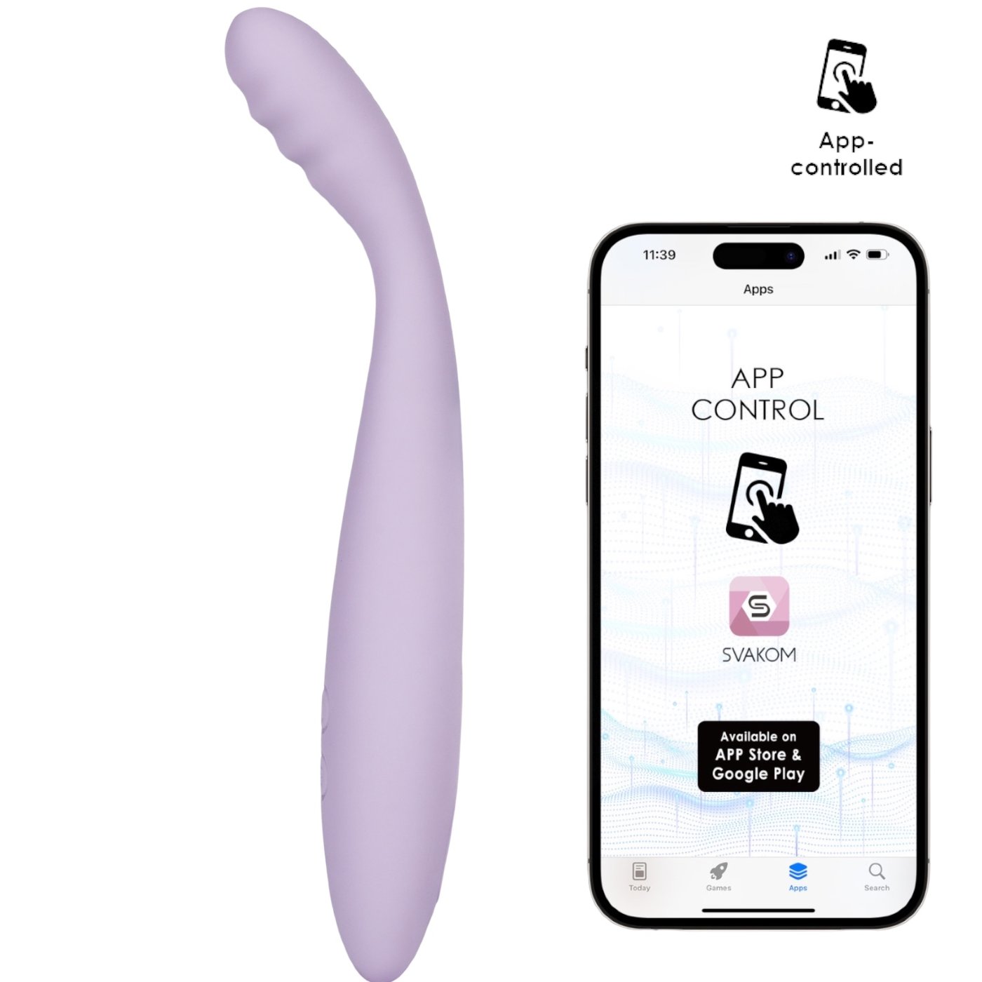 Svakom Cici 2 App Controlled Rechargeable Warming G-Spot Vibrator