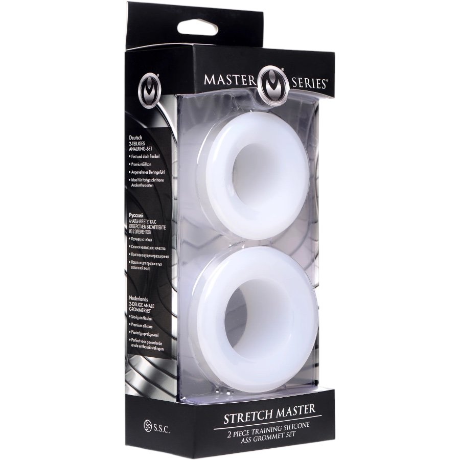 Stretch Master 2 Piece Training Silicone Ass Grommet Set