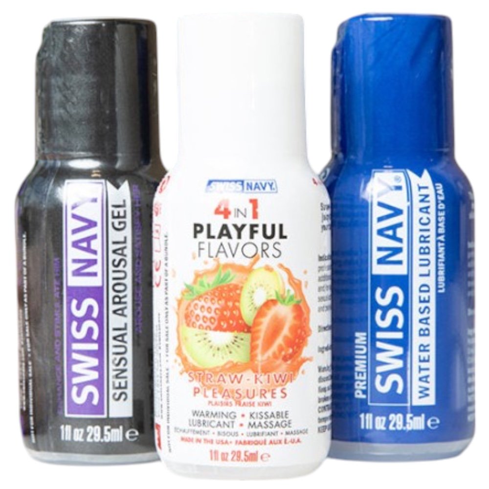 Swiss Navy Weekend Fun Pack Lubricants (3 x 30ml)