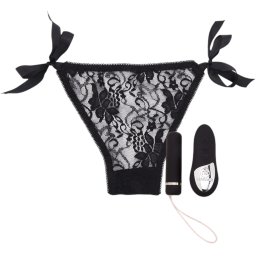 Nu Sensuelle Remote Control Pleasure Panty Black