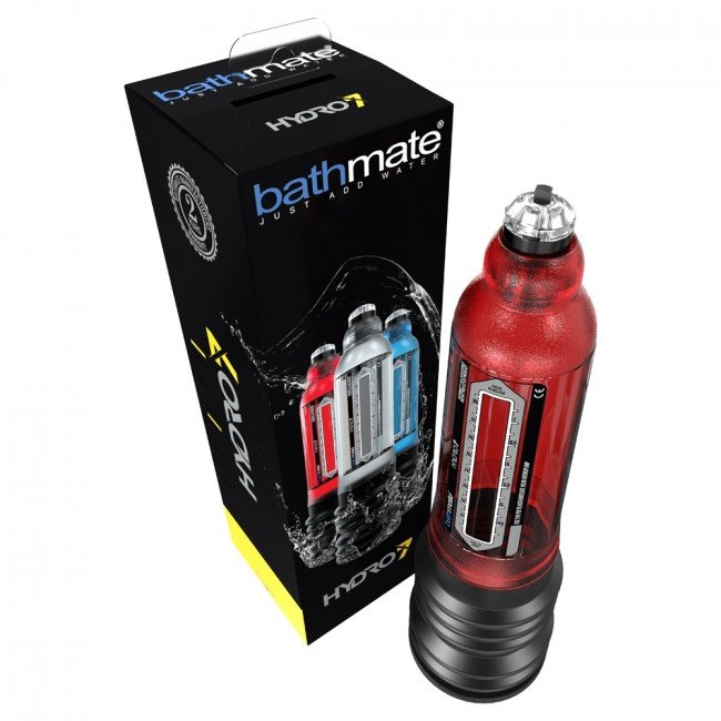 Bathmate Hydro 7 Penis Pump Red 5-7 Inches