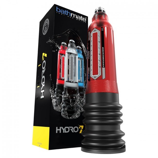 Bathmate Hydro 7 Penis Pump Red 5-7 Inches