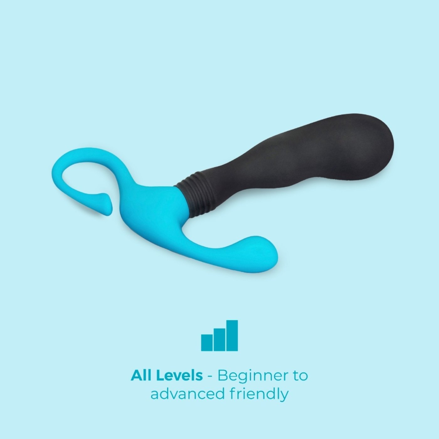 b-Vibe P-Spot Curl Hands-Free Curved Silicone Prostate Massager