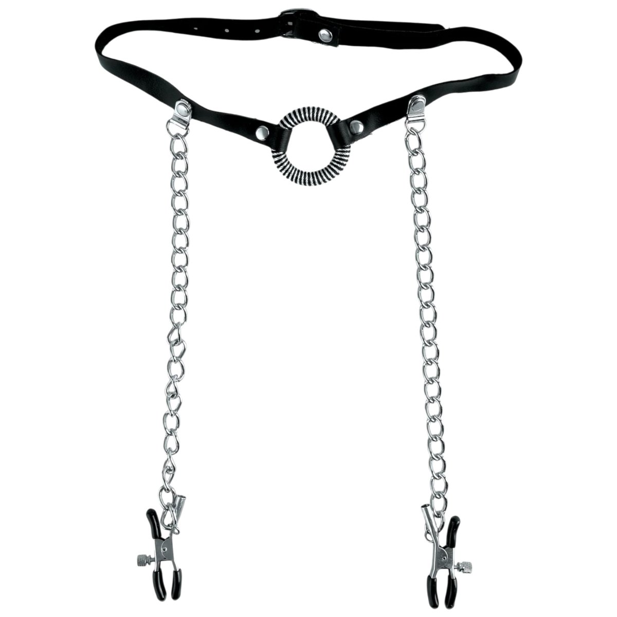 Pipedream Fetish Fantasy O-Ring Gag & Nipple Clamps