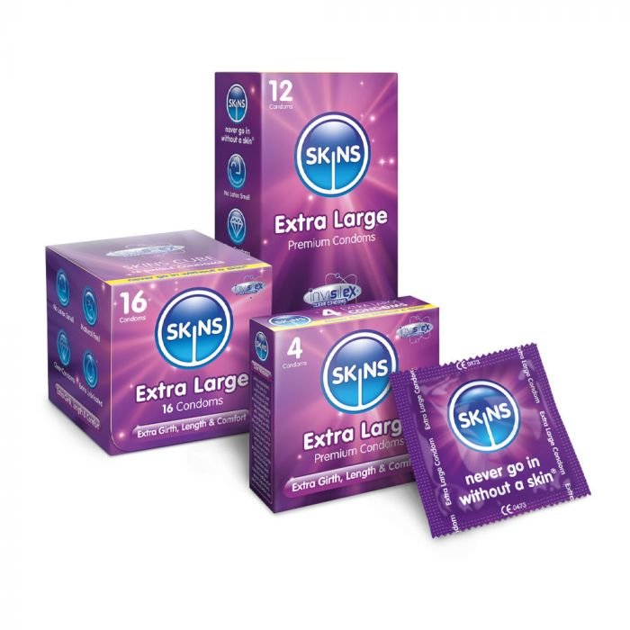 Skins Extra Large Condoms 500 Pack