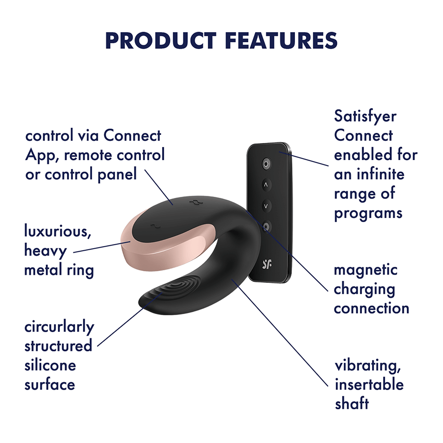 Satisfyer Double Love Black