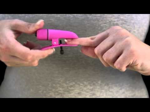 CalExotics Nipplettes Vibrating Nipple Clamps Pink
