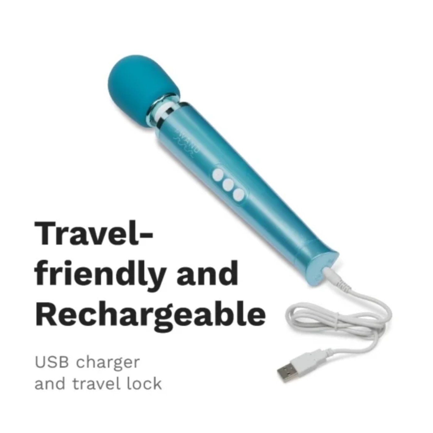 Le Wand Dive Submersible Rechargeable Vibrating Wand Massager