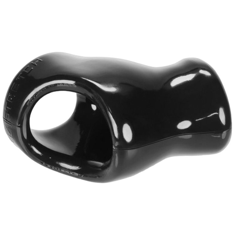 Oxballs Unit X Stretch Cock Ring and Ball Stretcher Black
