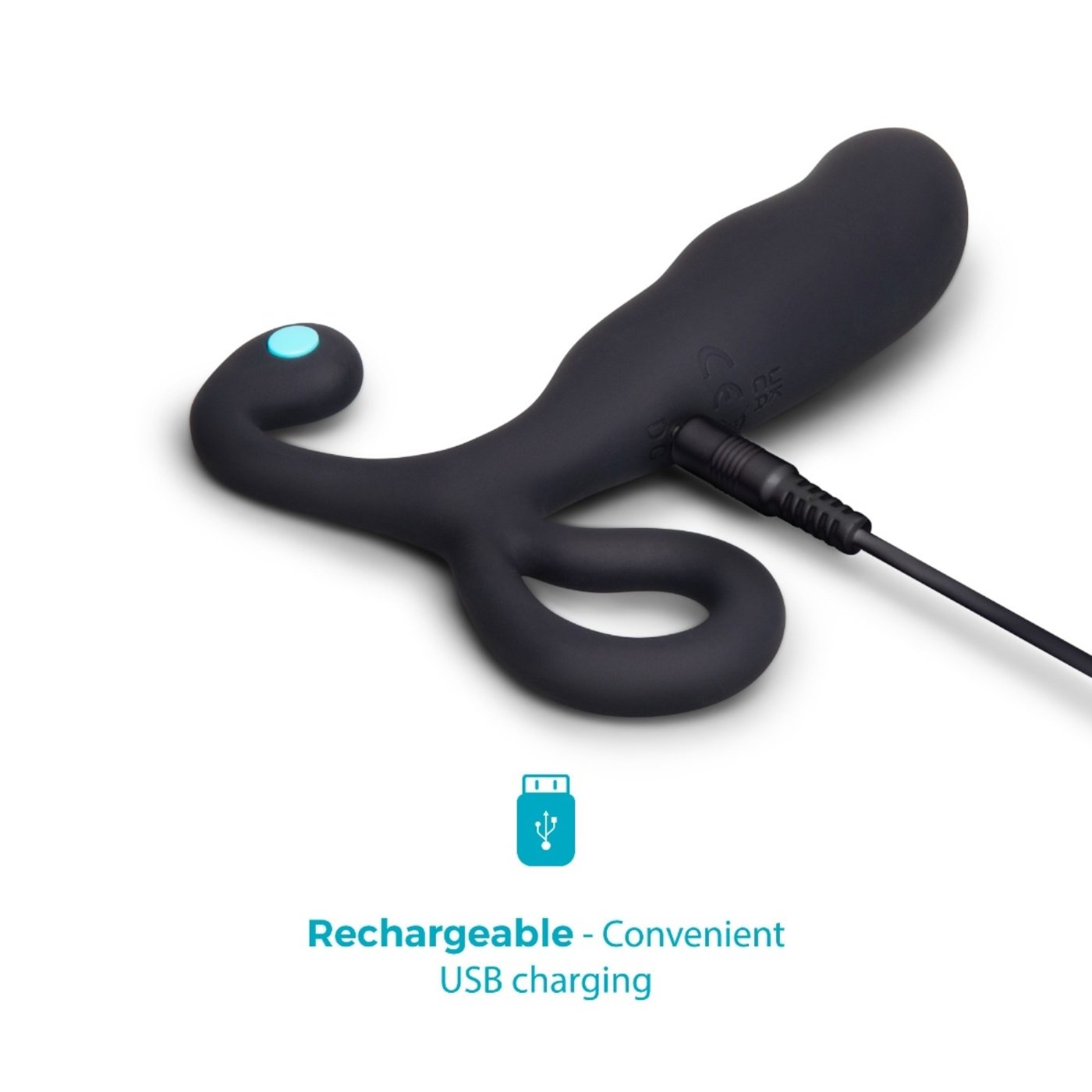 b-Vibe P-Spot Vibing Hands-Free Rechargeable Vibrating Prostate Massager