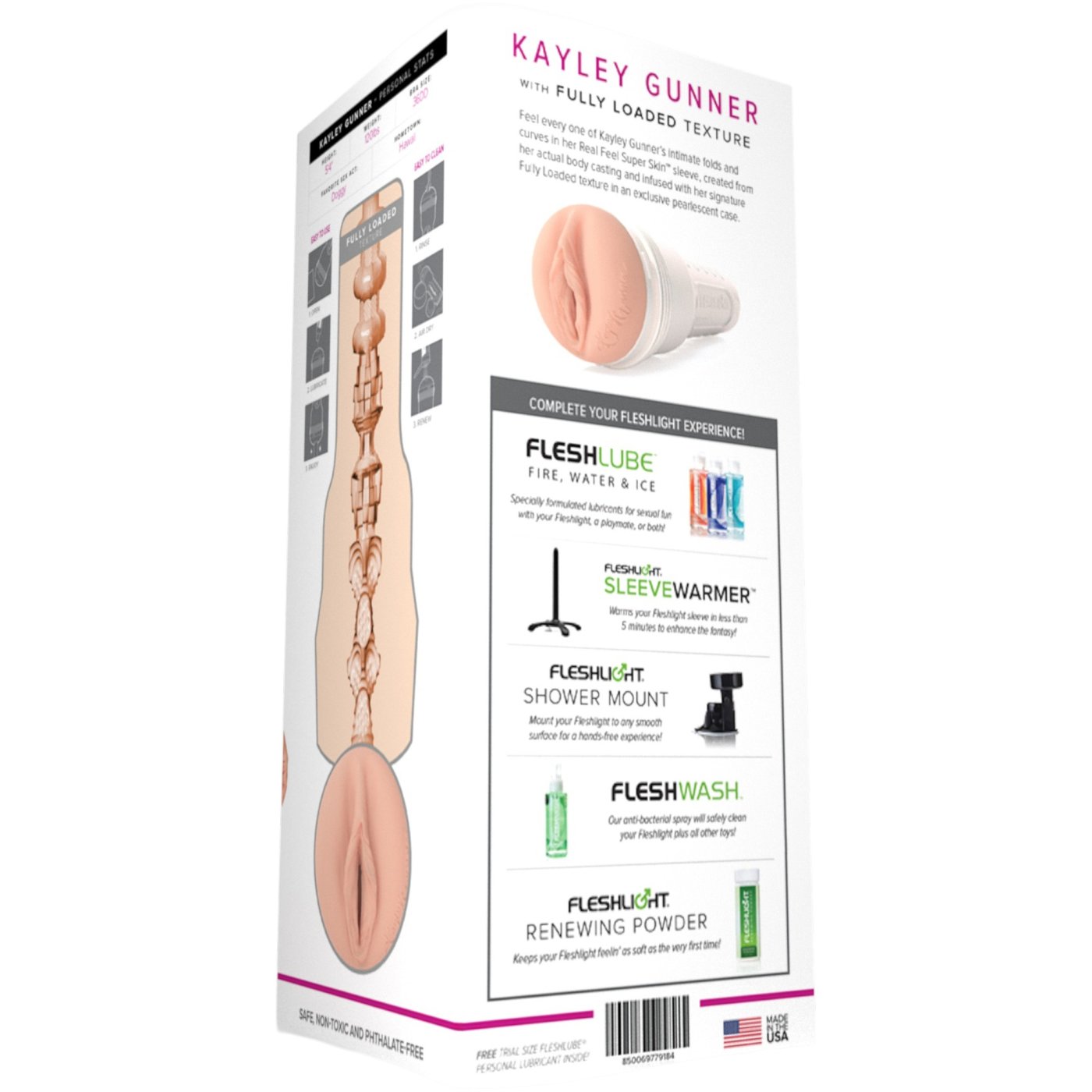 Fleshlight Girls Kayley Gunner Signature Male Masturbator