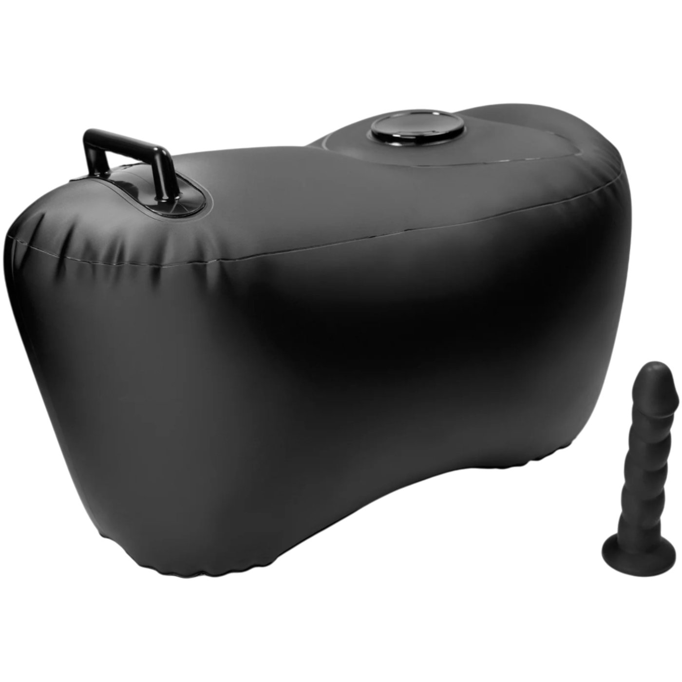 Fetish Fantasy Body Dock Inflatable Love Seat with 8 Inch Silicone Dildo