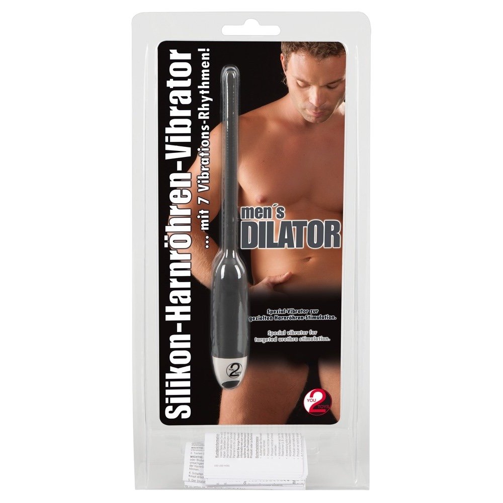 Vibrating 7 Speed Extra Quiet 6mm Silicone Urethral Dilator