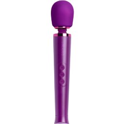 Le Wand Petite Mini Rechargeable Massage Wand Vibrator Dark Cherry