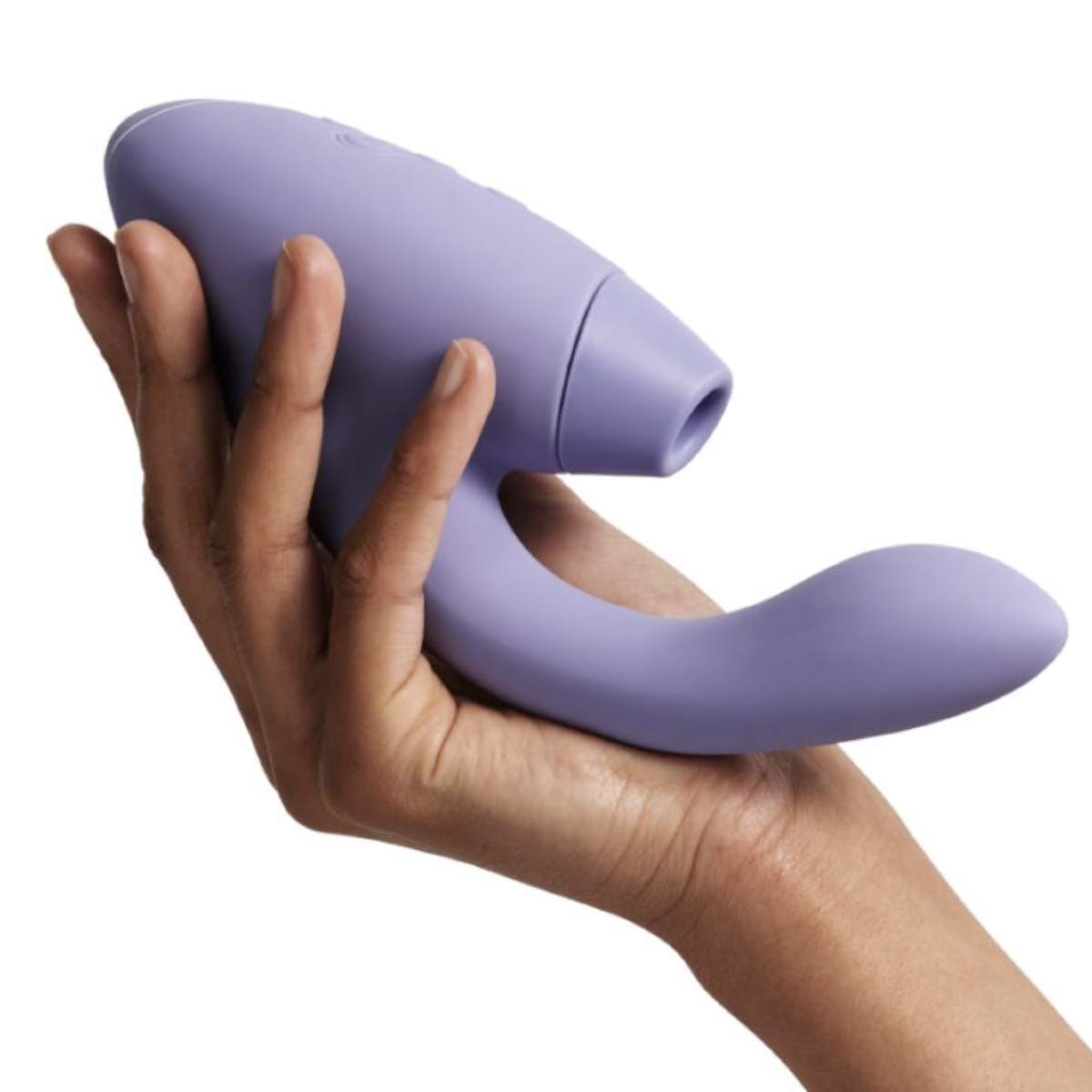 Womanizer Duo 2 Rechargeable Silicone G-Spot and Clitoral Stimulator, Lilac