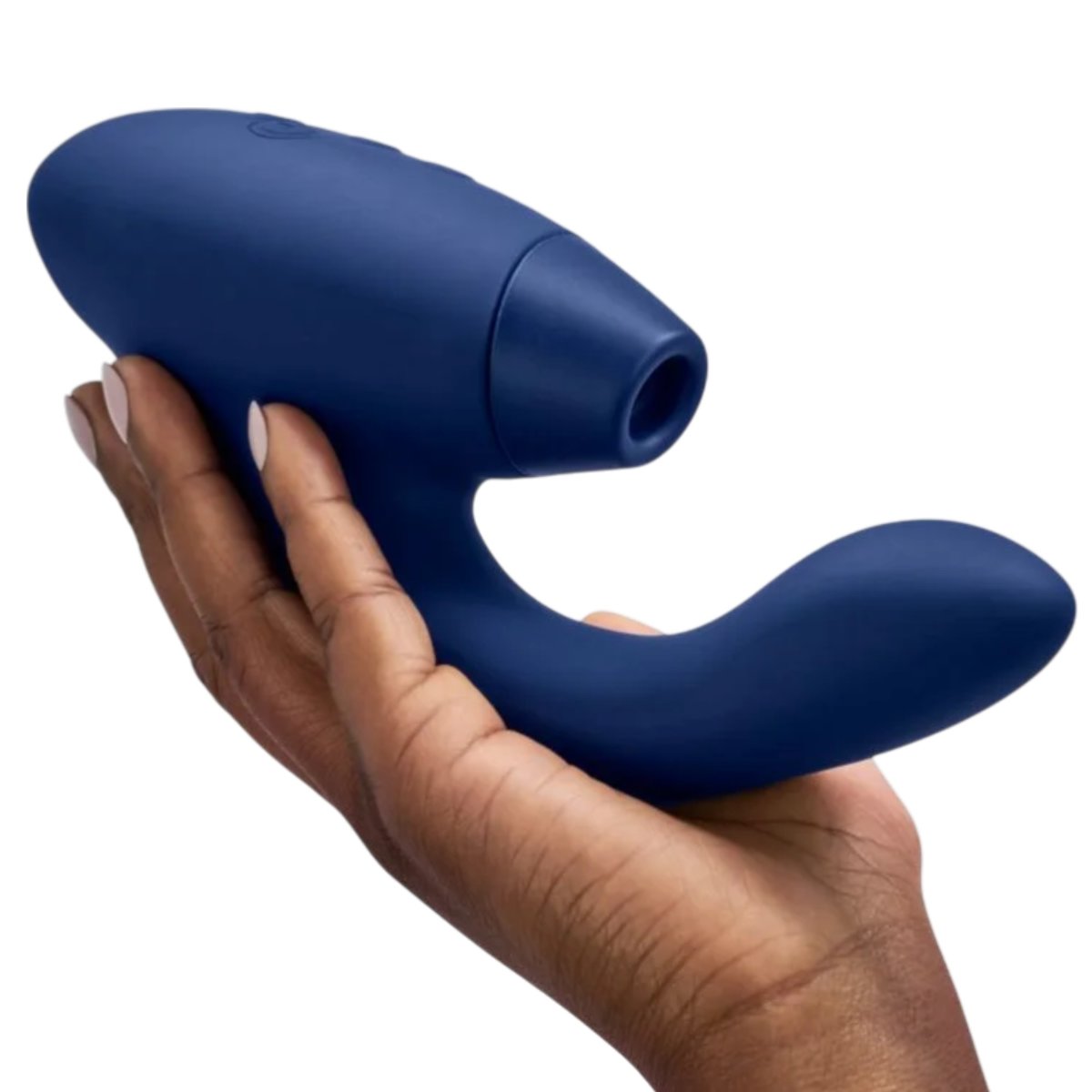 Womanizer Duo 2 Rechargeable Silicone G-Spot and Clitoral Stimulator, Blue