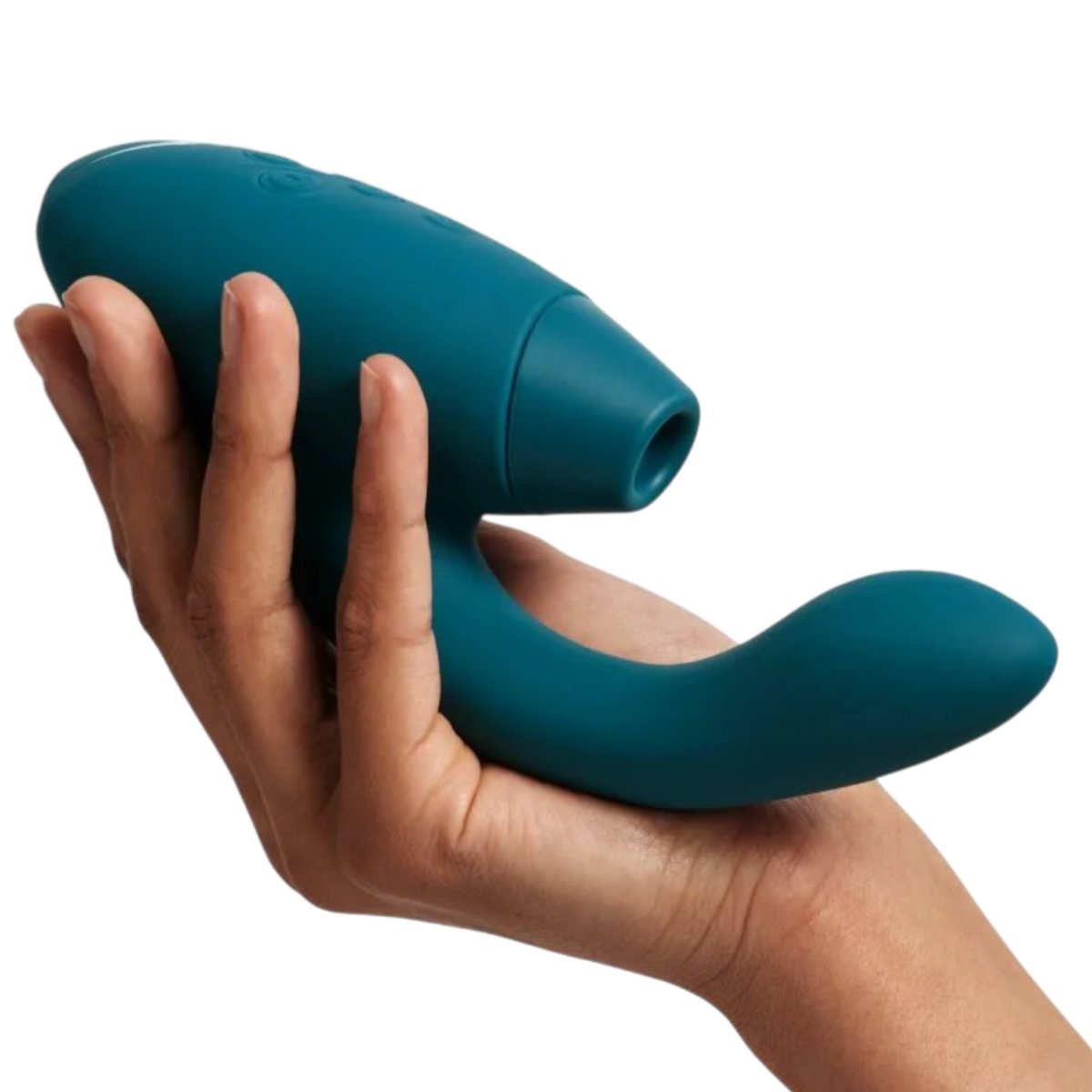 Womanizer Duo 2 Rechargeable Silicone G-Spot and Clitoral Stimulator, Green