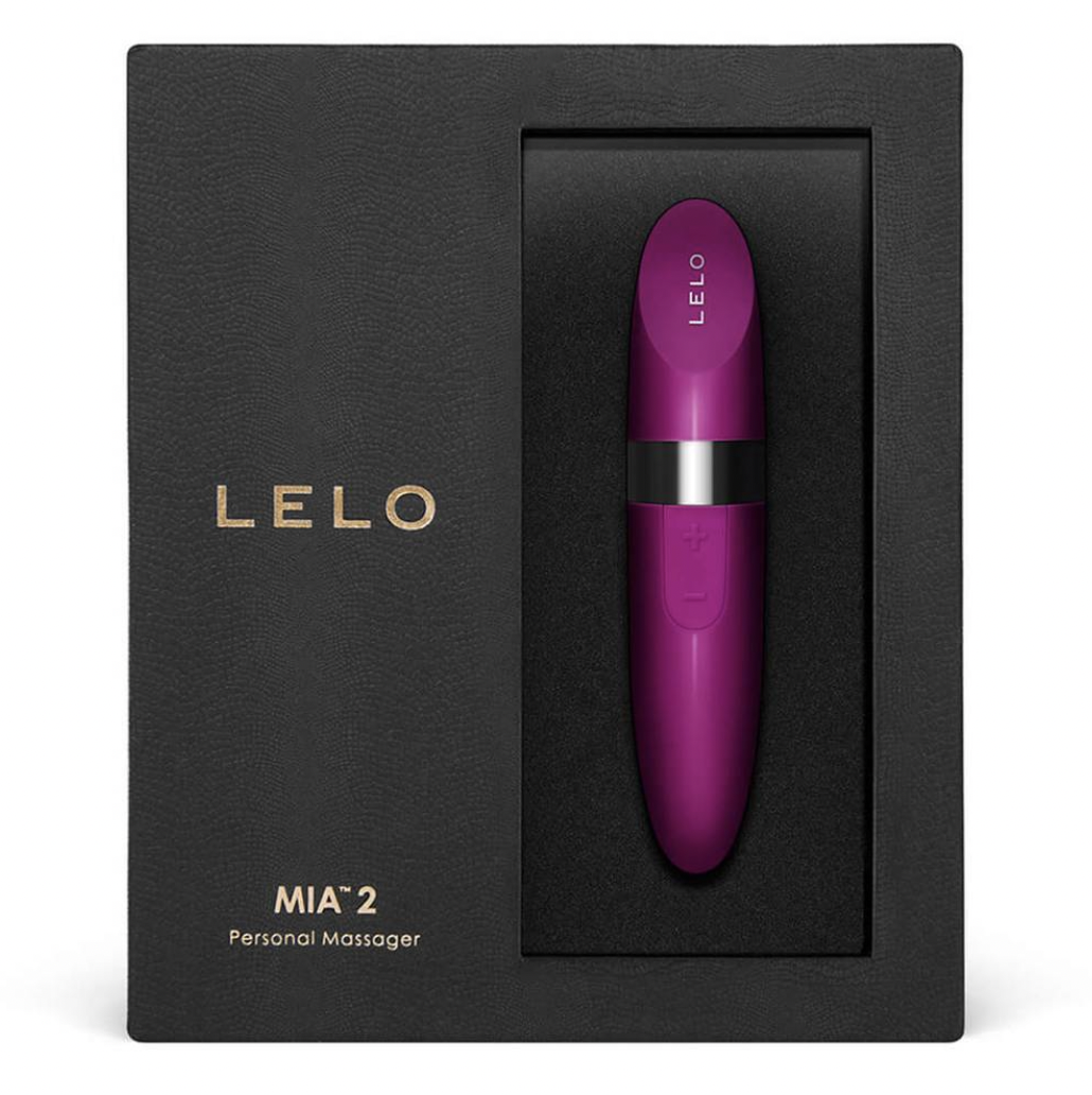 LELO Mia 2 Rechargeable Clitoral Vibrator Deep Rose