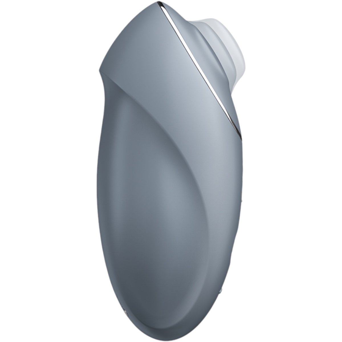 Satisfyer Tap & Climax 1 Tapping Motion Lay-On Clitoral Vibrator Blue-Grey