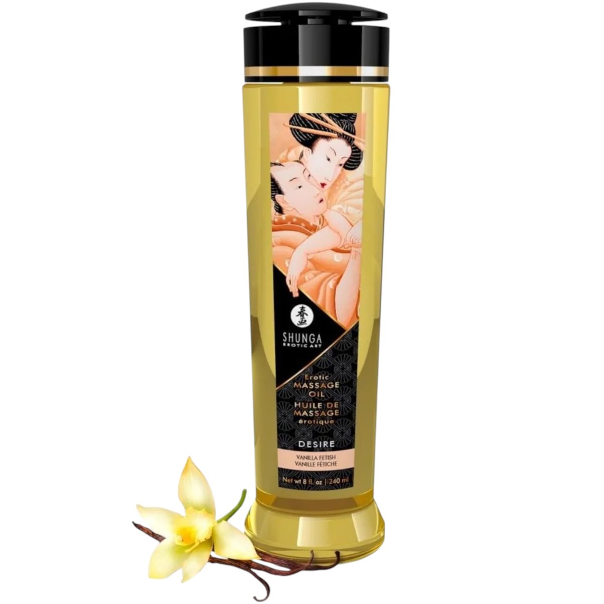 Shunga Erotic Massage Oil Vanilla 240ml