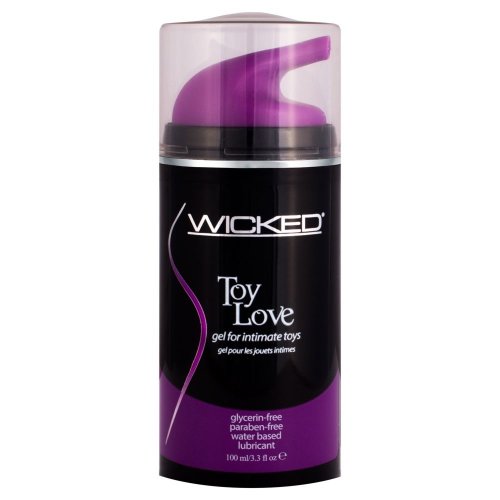 Wicked Sensual Care Toy Love Gel Black 100ml Wicked Sensual Care Toy Love Gel Black 100ml