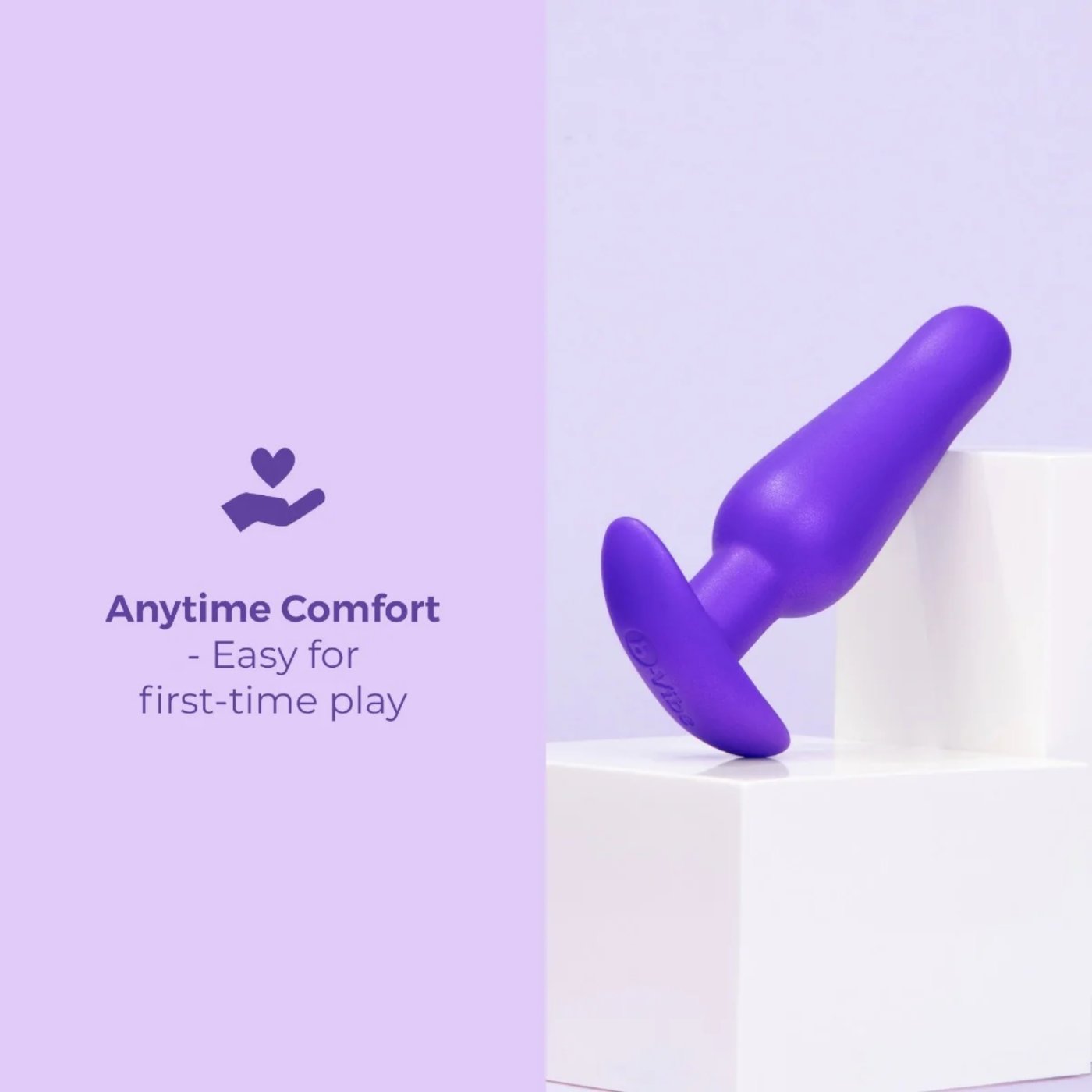 b-Vibe Butties Rookie Beginner Silicone Butt Plug