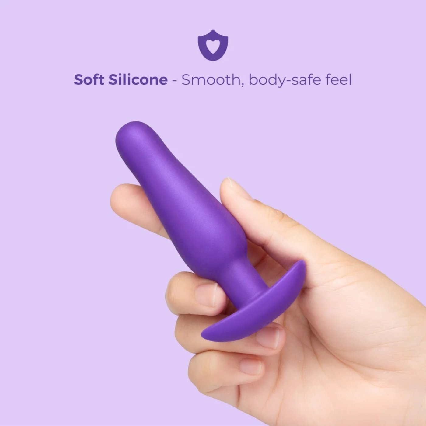 b-Vibe Butties Rookie Beginner Silicone Butt Plug
