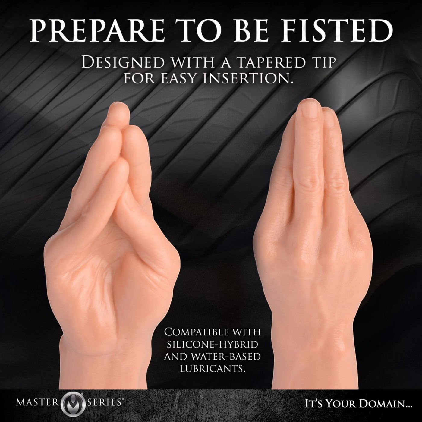 Master Series The Fister Hand and Forearm Dildo
